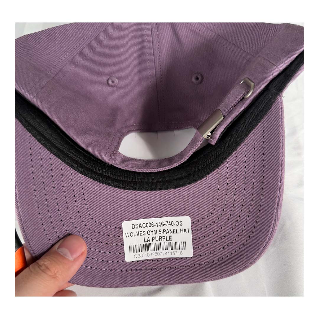 Darcsport Wolves Gym 5 Panel Hat LA Purple
