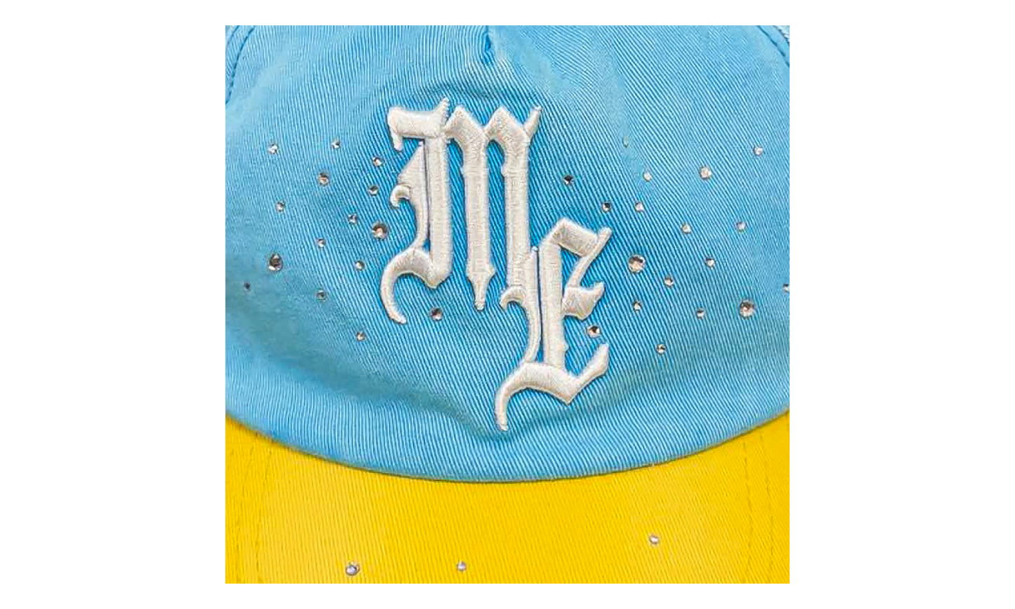 ME Hat "Blue/Yellow" MIXE089