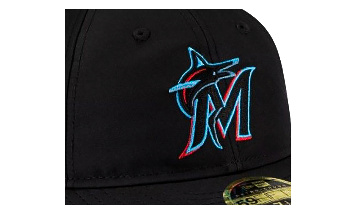 59FIFTY MLB NY19 MIA MARLINS FITTED HAT "ERIC EMANUEL - Black" EE415