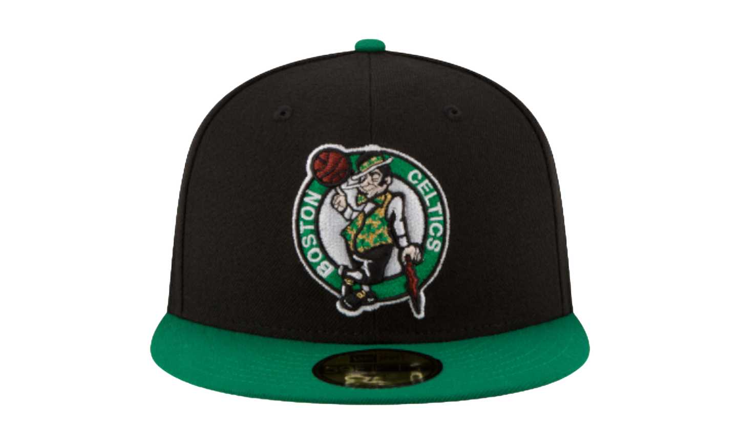 59FIFTY Boston Celtics 2Tone Fitted Hat "Black / Green / Gray UV" NE498