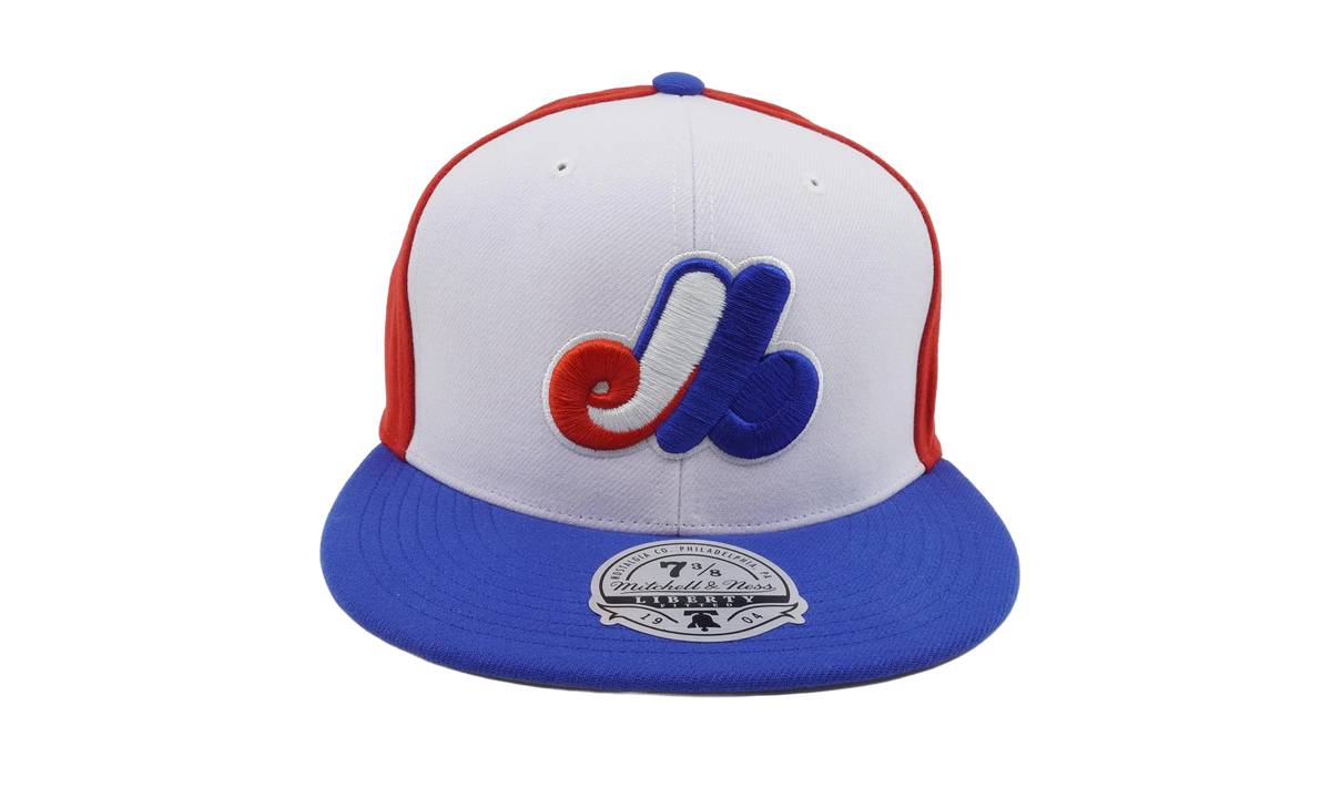 MLB Cooperstown Evergreen Fitted Cap "Montreal Expos - White" HHSF6855 MEXYYPPPWHIT