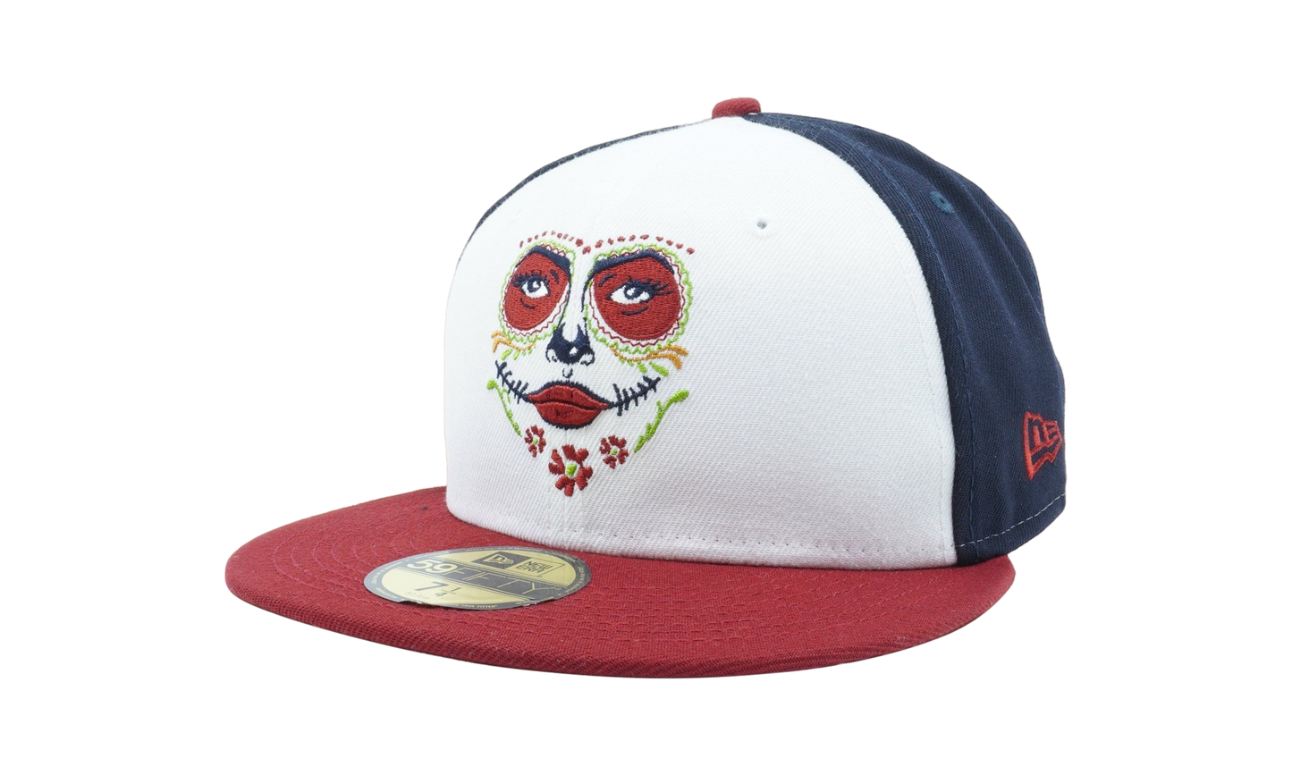 59FIFTY Tacoma Rainiers 2020 Copa De la Diversion Fitted Hat "White / Navy / Red - Brim" NE744