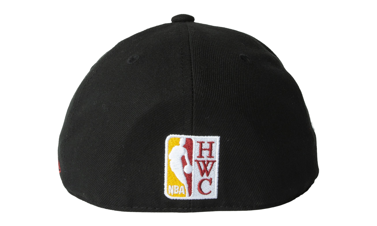NBA Hardwood Classics Logo History Fitted Cap "Miami Heat - Black" HHSF5150 MHEYYPPPBLCK