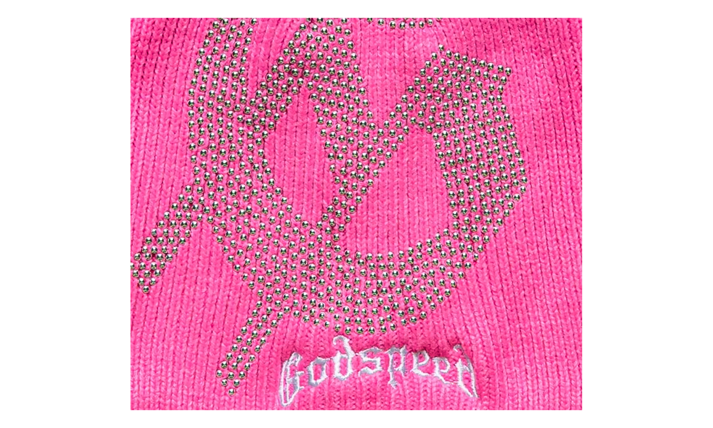Studded Beanie "Pink" GS684