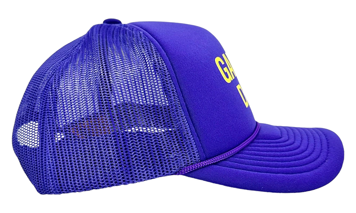 Logo Trucker Hat "Purple" GD064
