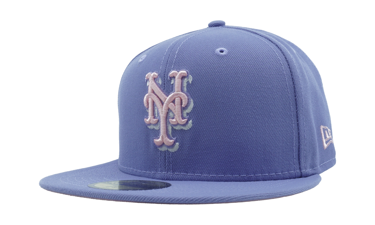 59FIFTY New York Mets 2015 World Series Fitted Hat "Lavender" NE1070