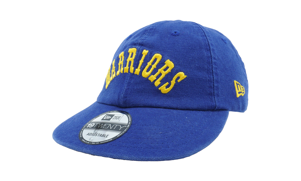 9FIFTY Golden State Warriors Hardwood Classics Night Snapback Hat "Blue / White / Blue - Brim" NE648