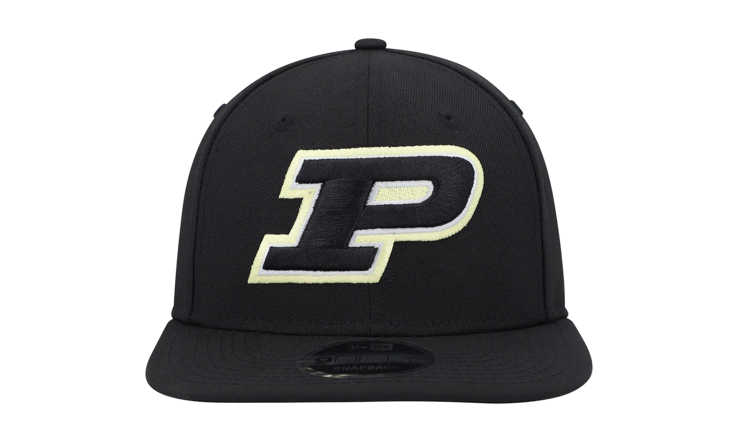 9FIFTY Purdue Boilermakers Snapback Hat "Black" NE1016