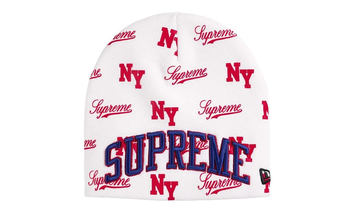 New Era Monogram Beanie "SS26 - White" SU27858
