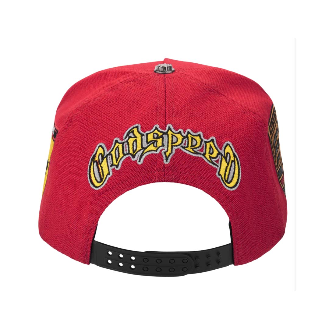 Godspeed GRC Members Trucker Hat Red Black