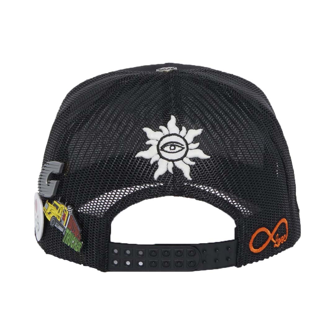 Godspeed Trucker Hat Black White