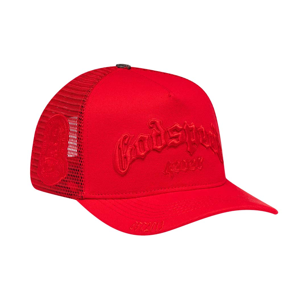 Godspeed Trucker Hat Double Red