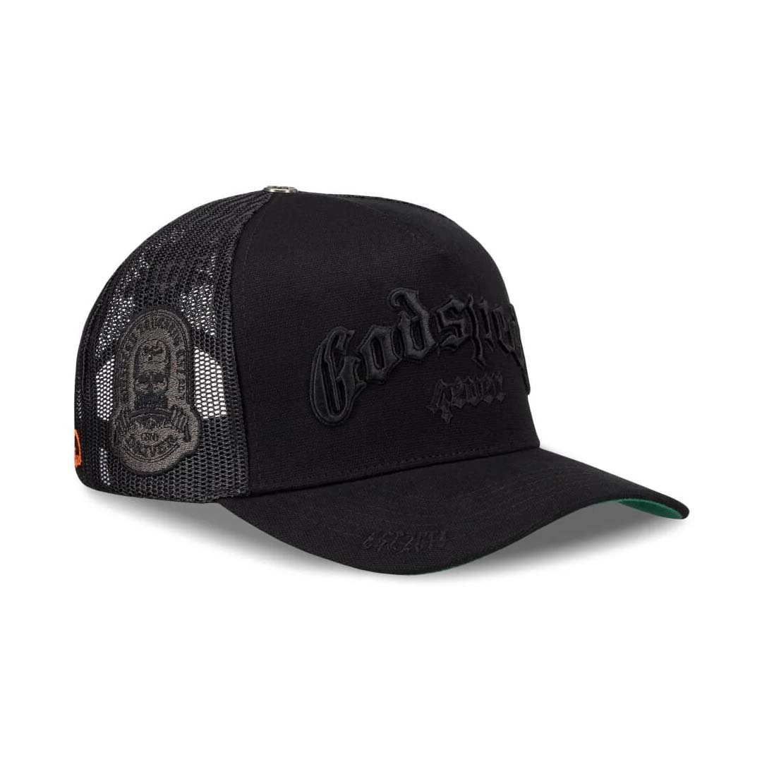 Godspeed Trucker Hat Vanta Black