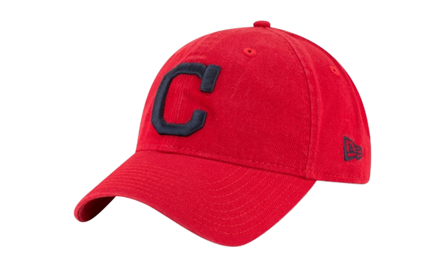 9TWENTY Cleveland Indians Core Classic Adjustable Hat "Red" NE560