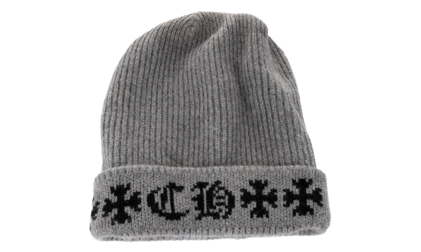 Big Daddy Cashmere Beanie "Grey" CHRM0910