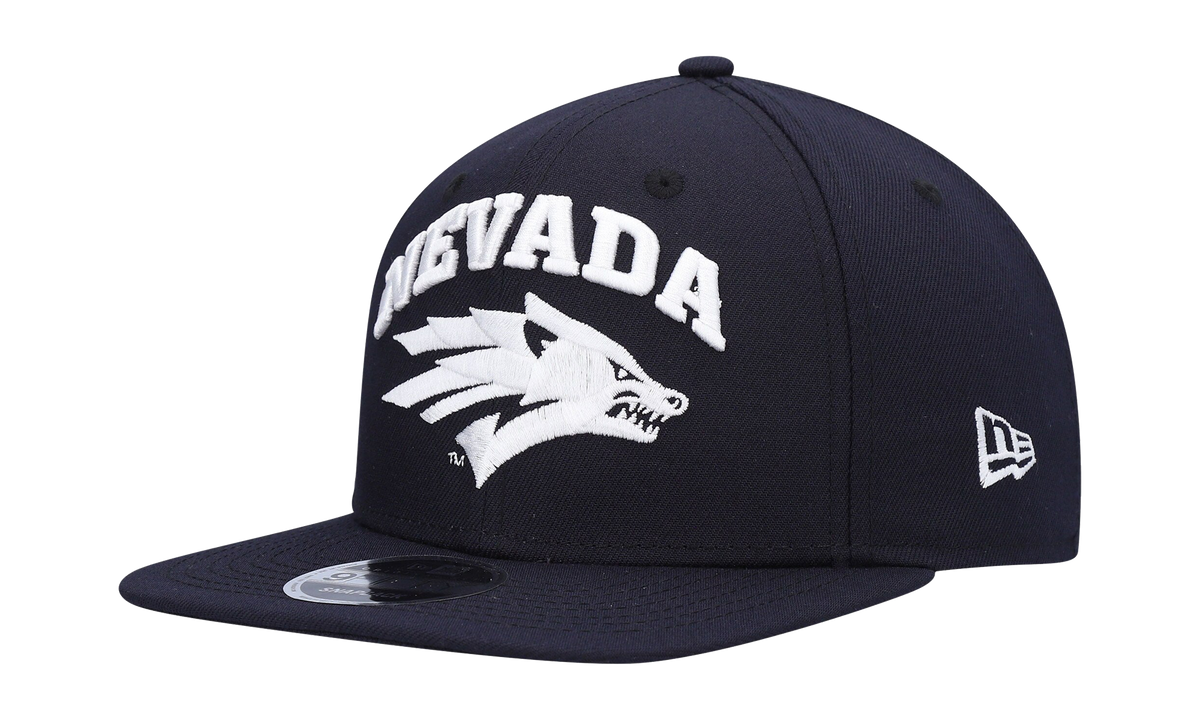 9FIFTY Nevada Wolf Pack Snapback Hat "Navy" NE1019