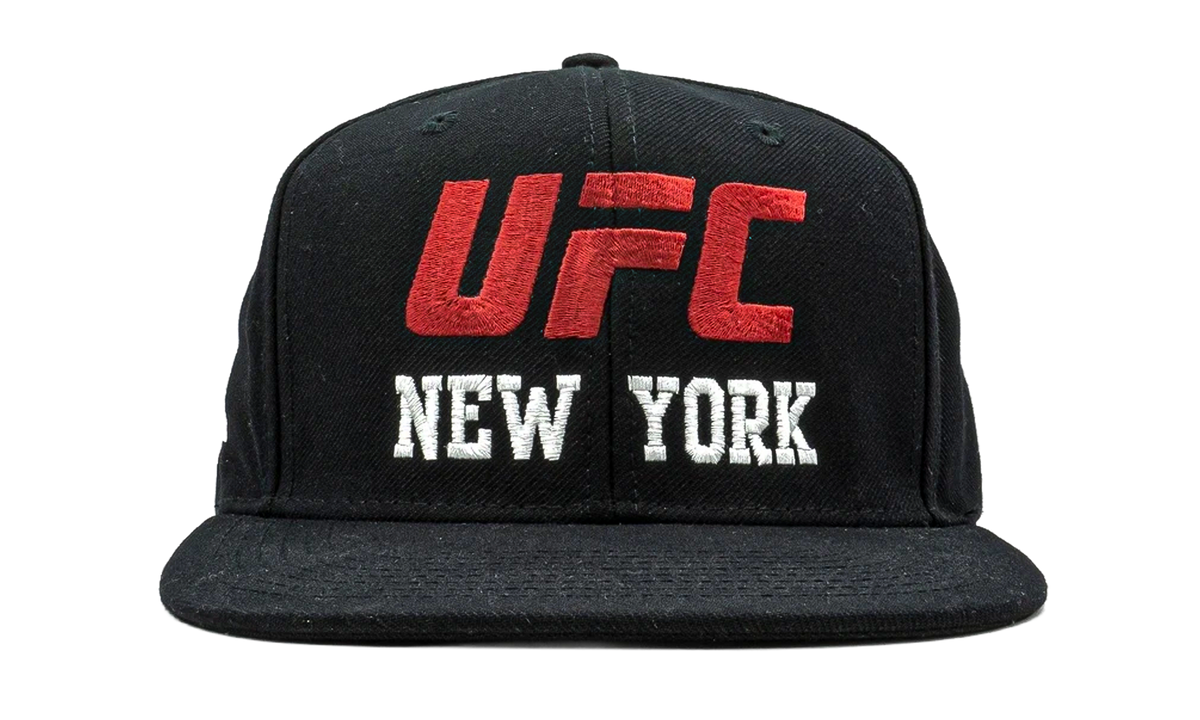 UFC New York Snapback Hat "Black / Red / White" VR42Z 005 UUFCNYR