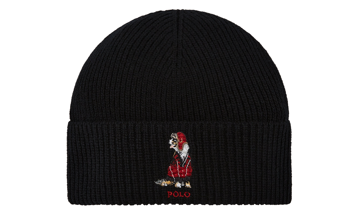 Holiday Dog Beanie "Black" PC1467 001