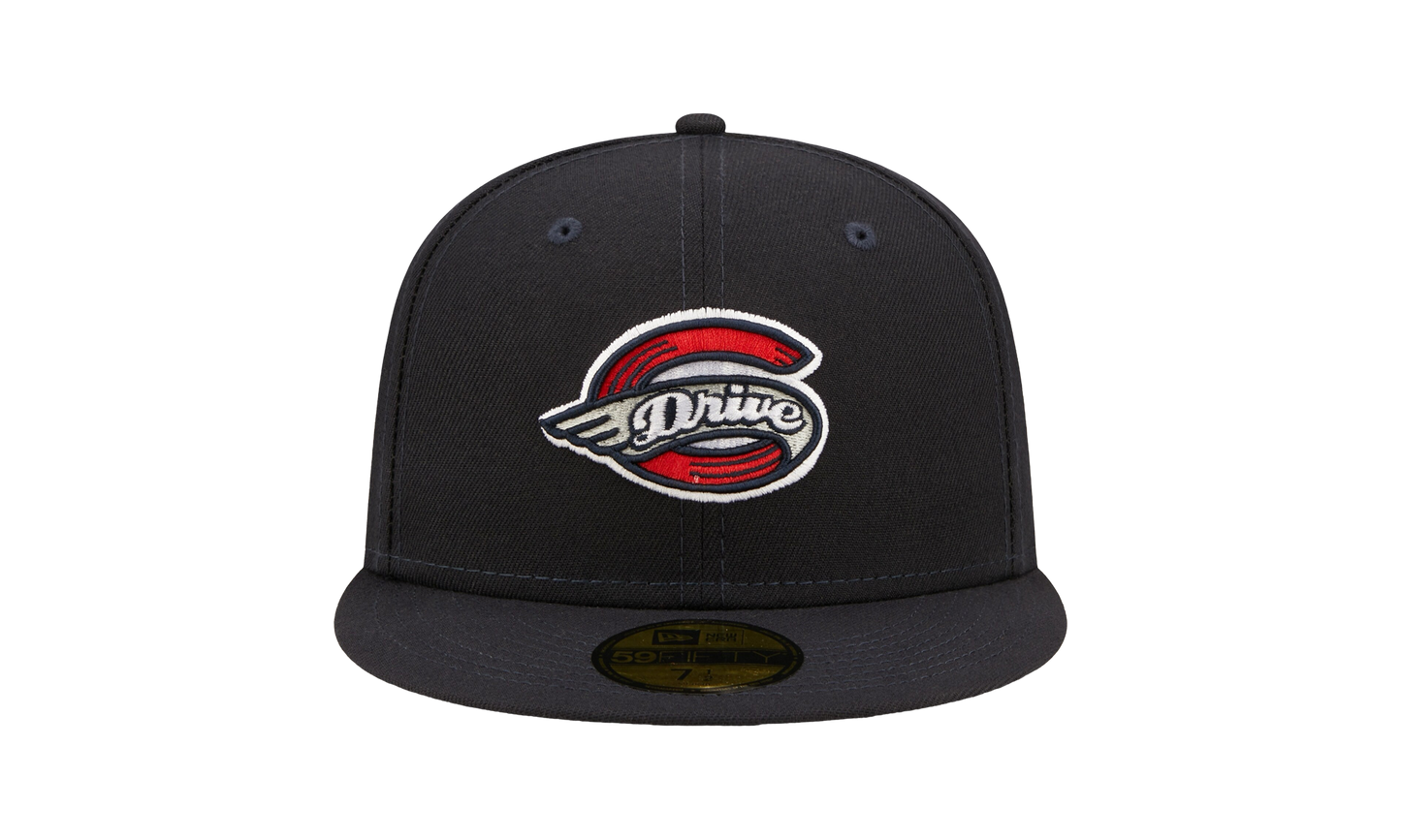59FIFTY Greenville Drive Fitted Hat "Black" NE736