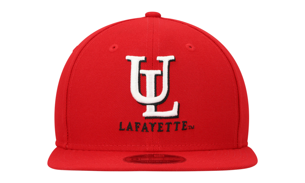 9FIFTY Louisiana Ragin Cajuns Snapback Hat "Scarlet" NE1028