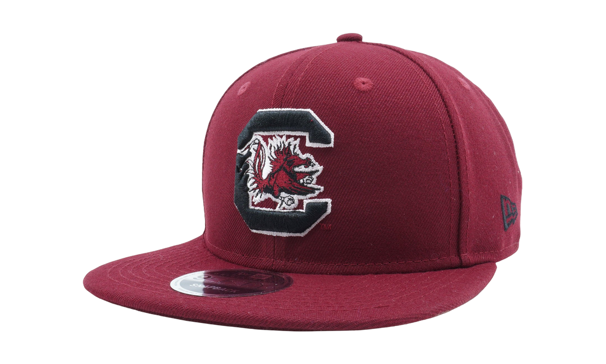 9FIFTY South Carolina Gamecocks Snapback Hat "Wine" NE1013