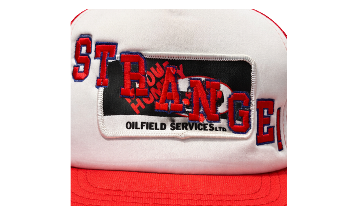 Stranger Trucker Hat "White / Red" BWA213