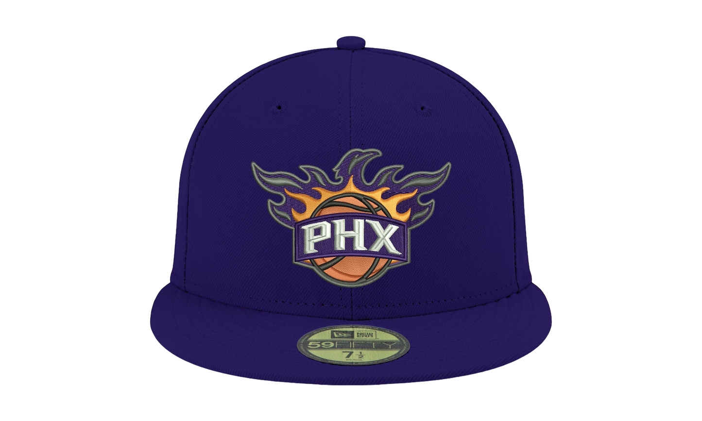 59FIFTY Phoenix Suns Fitted Hat "Purple" NE939