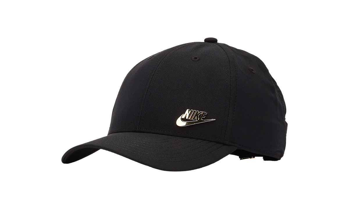 Dri-FIT Club Structured Metal Logo Cap "Black / Metallic Gold" FB5371 011