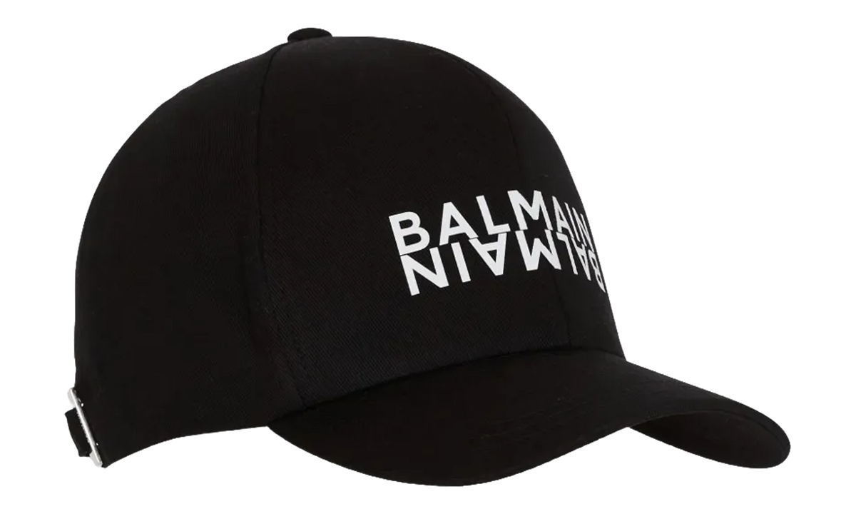 Double Logo Cotton Hat "Black" EH6XA550CB24 ENH