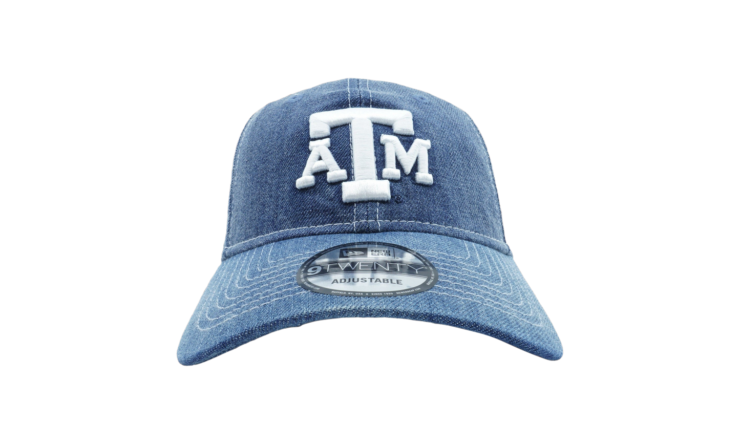 9TWENTY Texas A&M Aggies Denim Drift Texagg XBL Strapback Hat "Denim" NE715