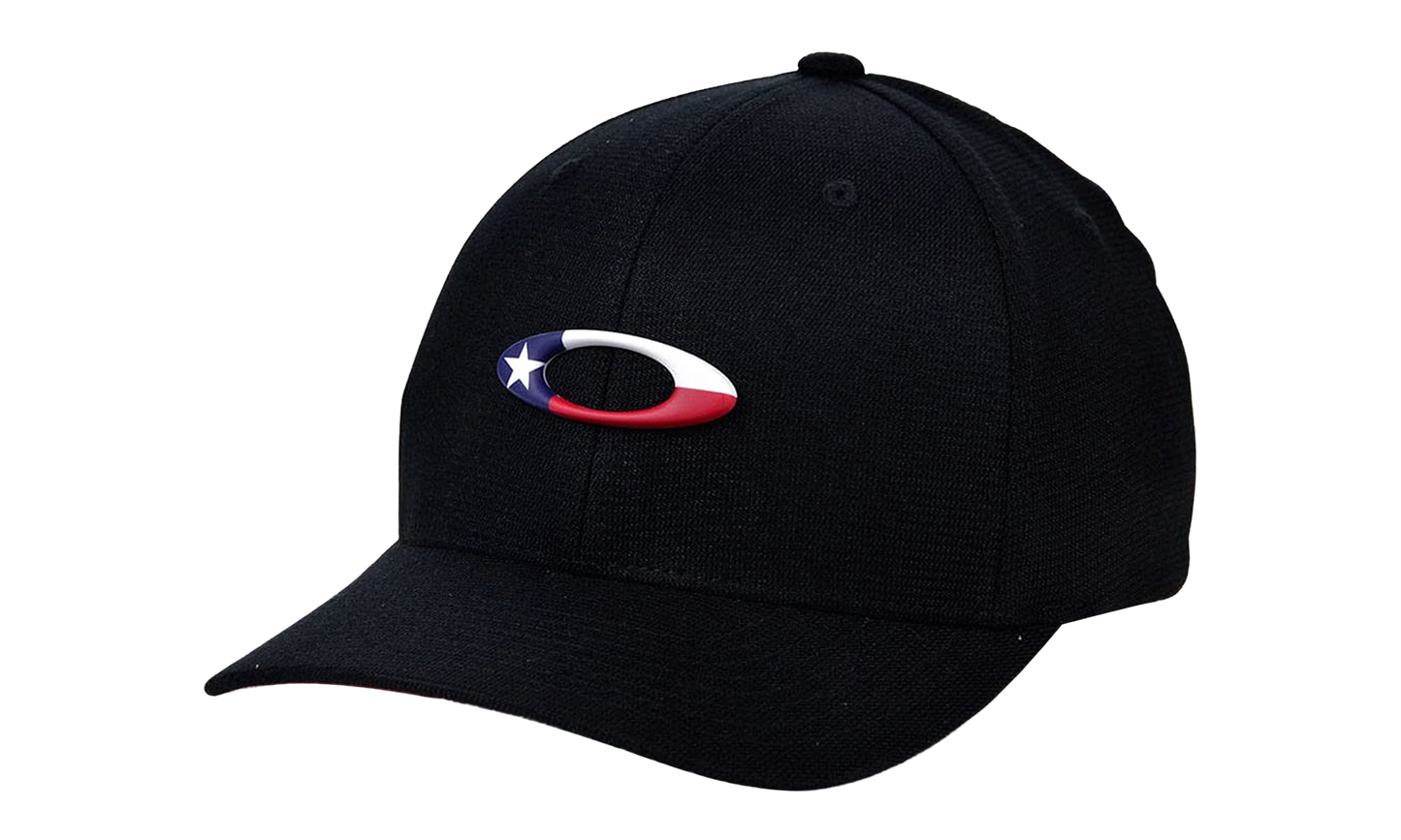 Tincan Flag Texas Baseball Cap "Blackout" FOS900139 02E