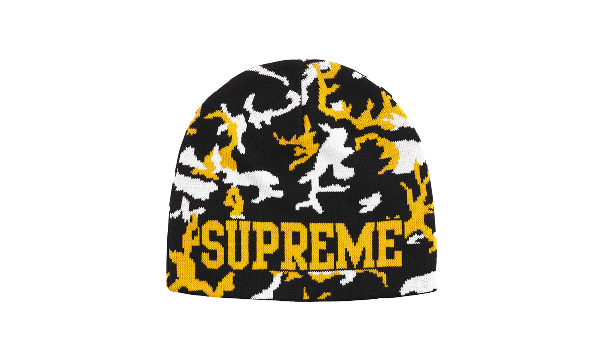 Reversible Camo Beanie "FW26 - Black" SU28365