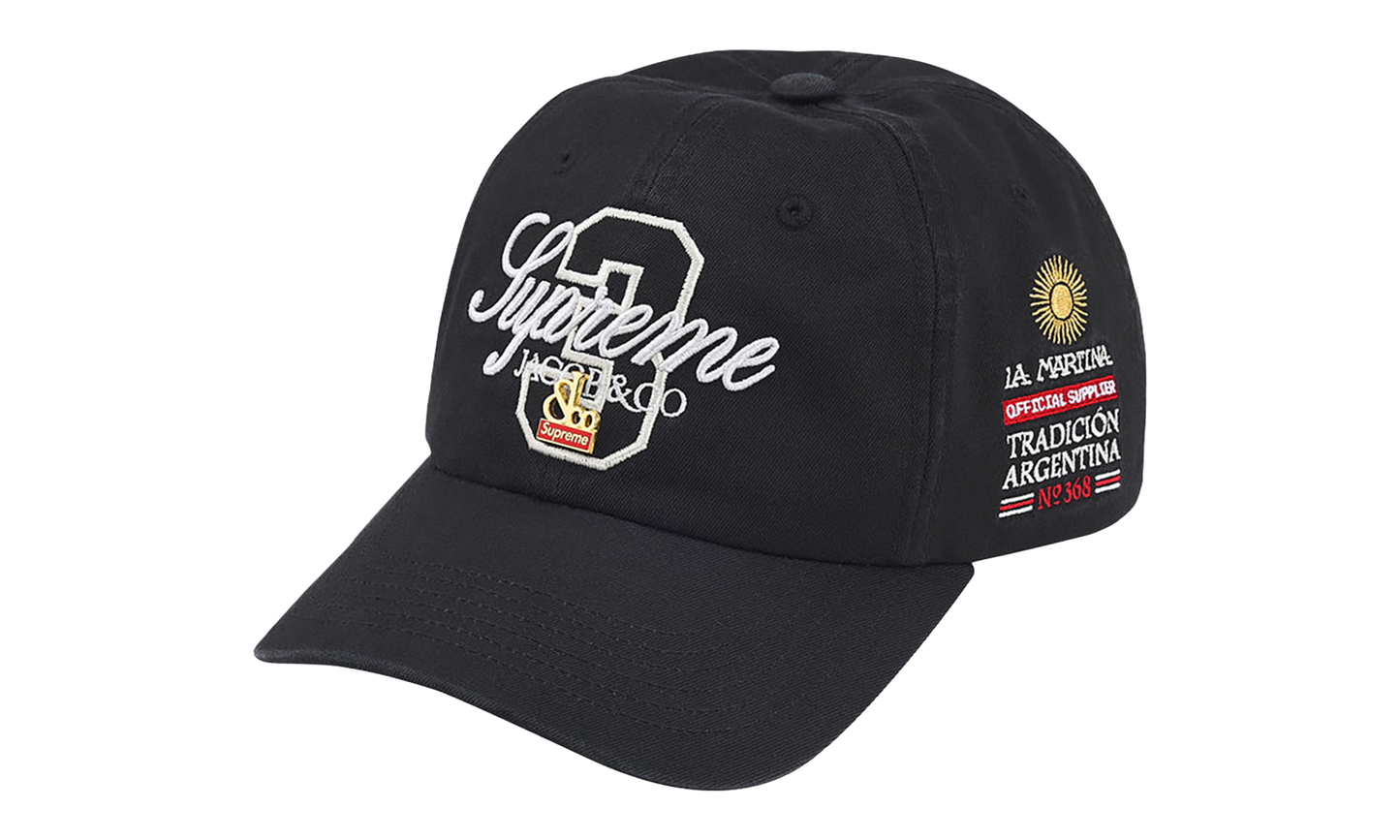 La Martina 6-Panel "SS26 - Black" SU27833