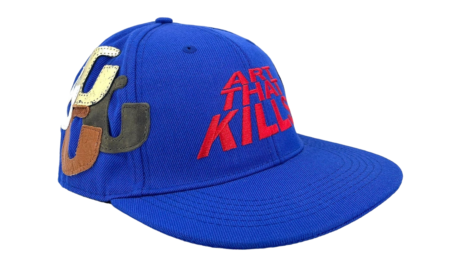 ATK G Patch Fitted Hat "Blue" ATK G 9152