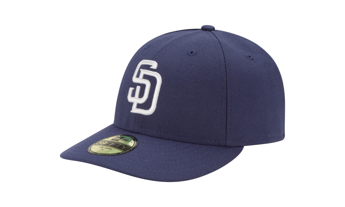 59FIFTY San Diego Padres Low Profile Authentic Fitted Hat "Navy" NE929