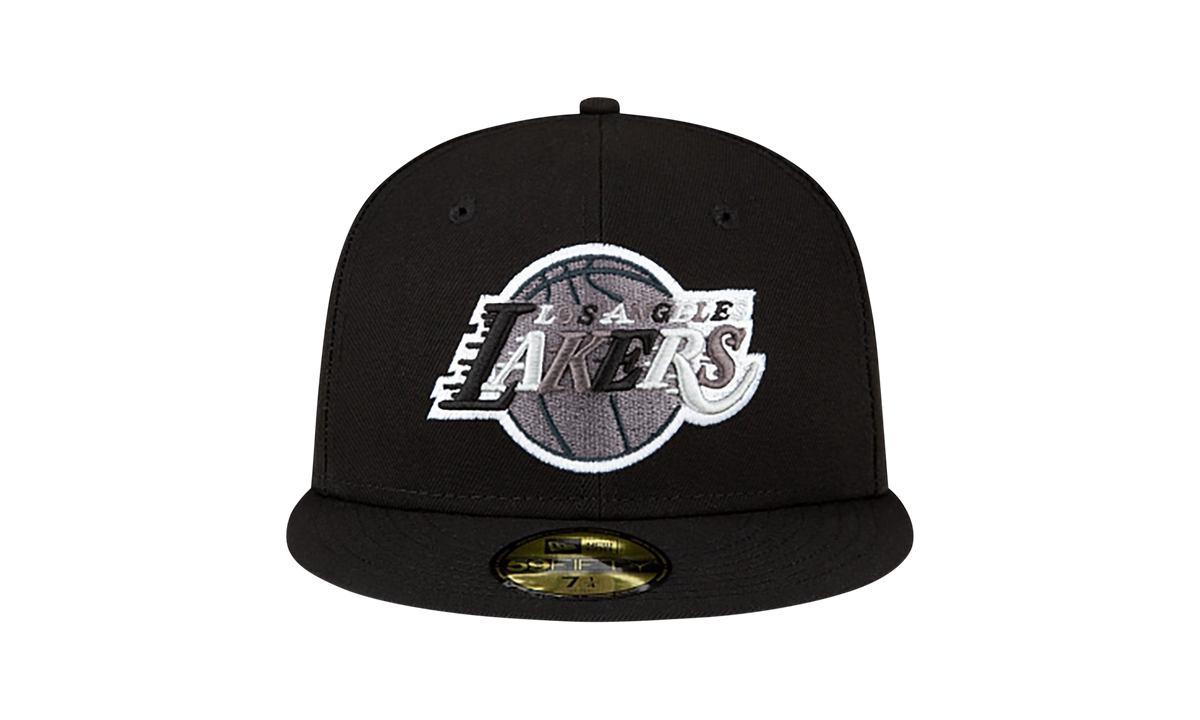 59FIFTY Los Angeles Lakers Fitted Hat "Black - Gray - Under Brim" NE1089