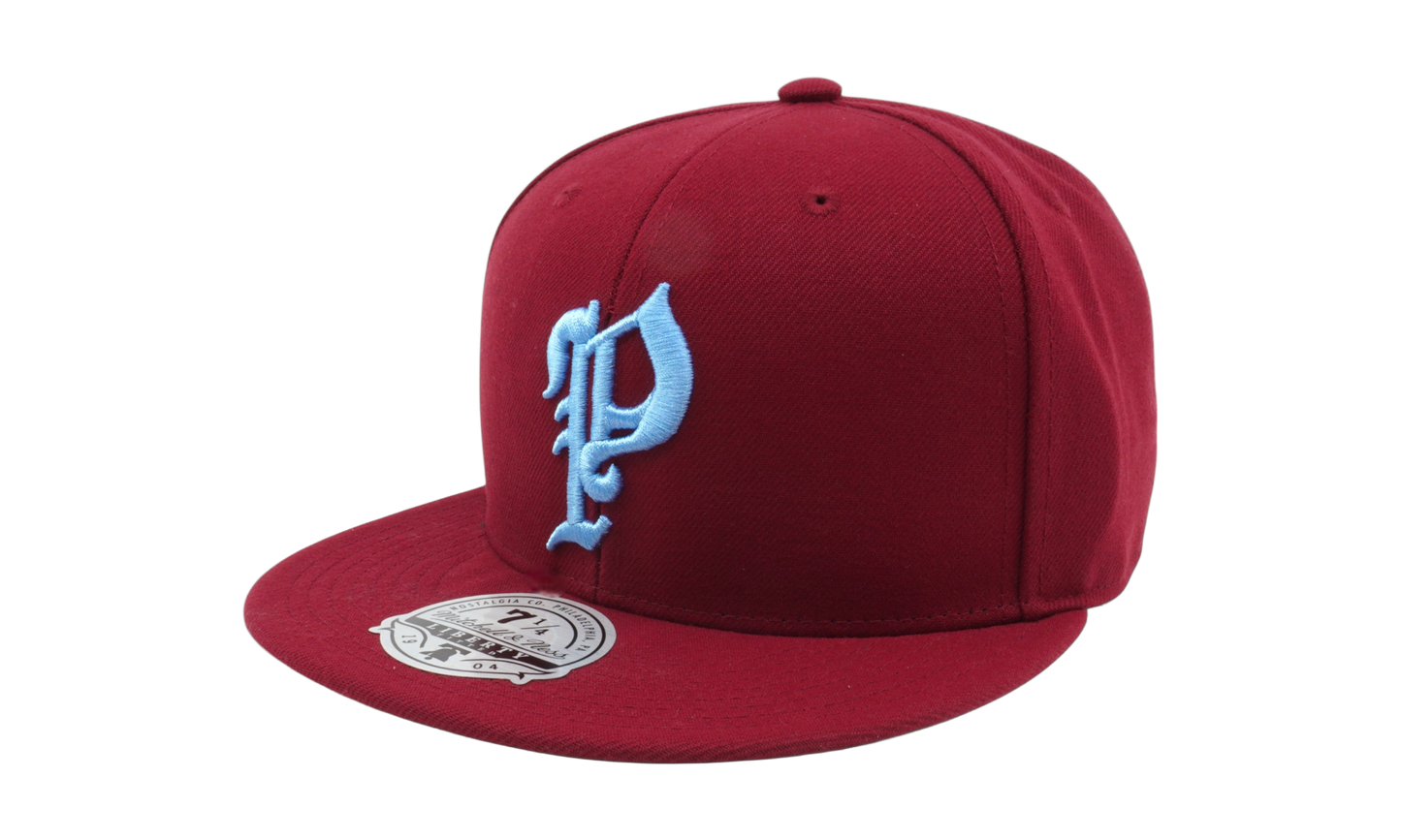 MLB Team Evolution Fitted Phillies 1991 Cap "Burgundy" 6HSF1837 PPH91PPPBRGY