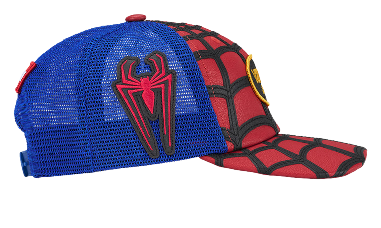 Vanson Leathers® Spider-Man Mesh Back 6-Panel "SS26 - Red" SU27751