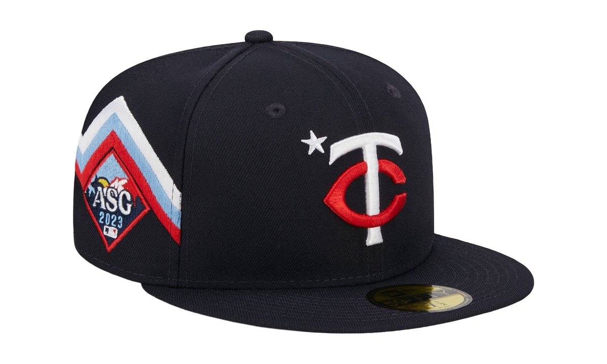 59FIFTY Minnesota Twins 2023 All Star Game Fitted Hat "Navy / Grey - Under Brim" NE917
