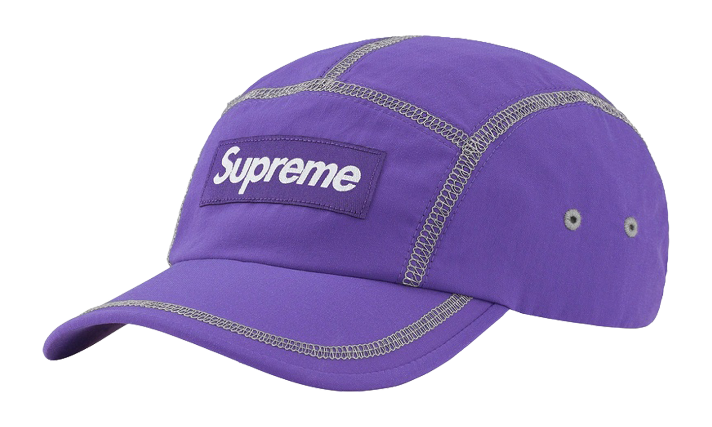 Reflective Stitch Camp Cap "SS23 - Purple" SU27846