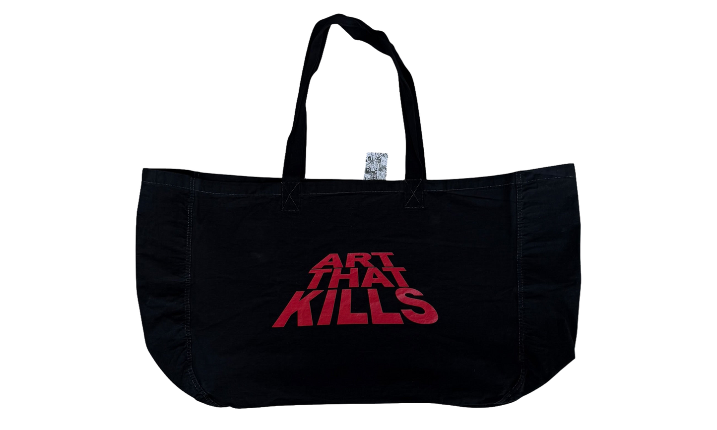 Art That Kills Logo Tote "Black & Red" GD273