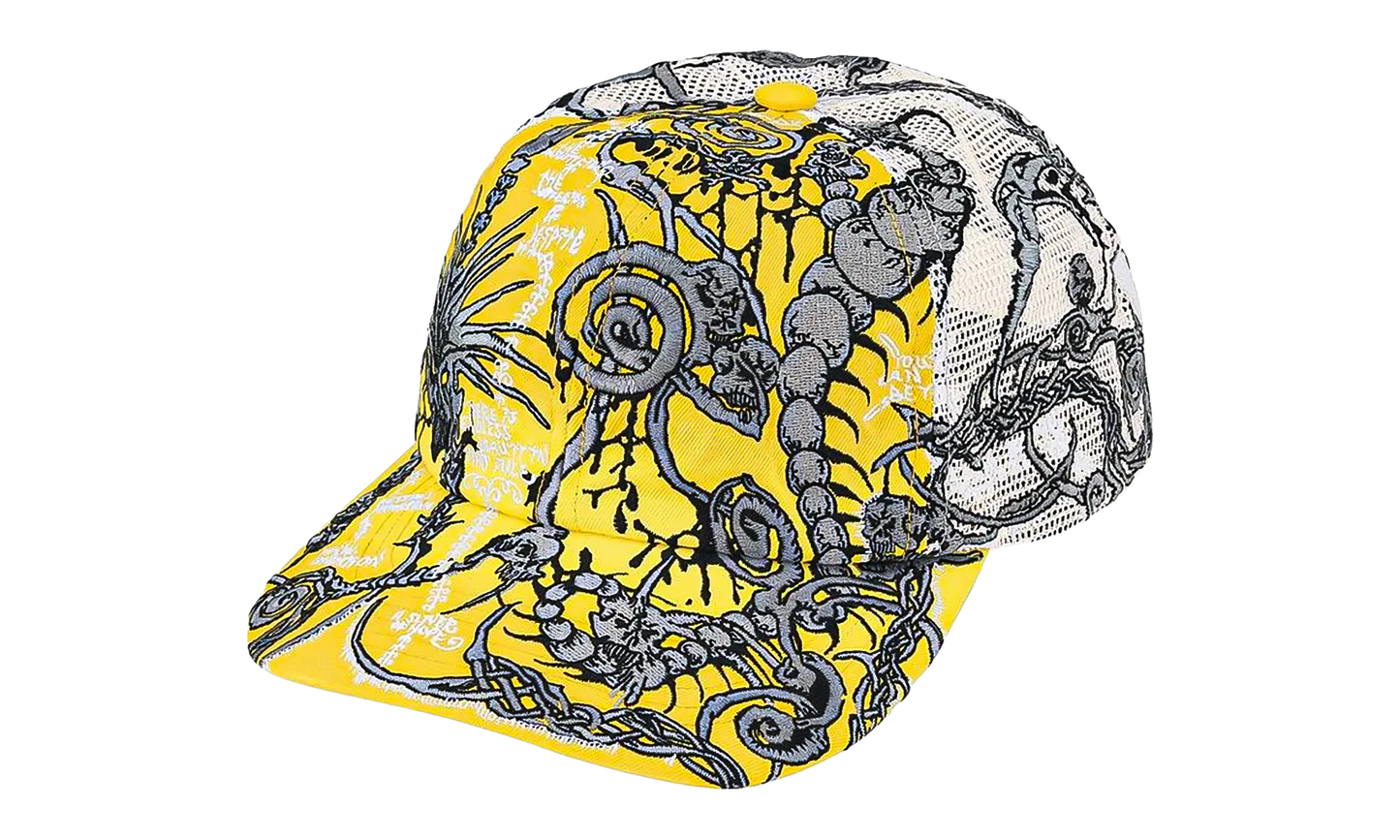 Wombat Embroidered Mesh Back 6-Panel "SS26 - Yellow" SU27992