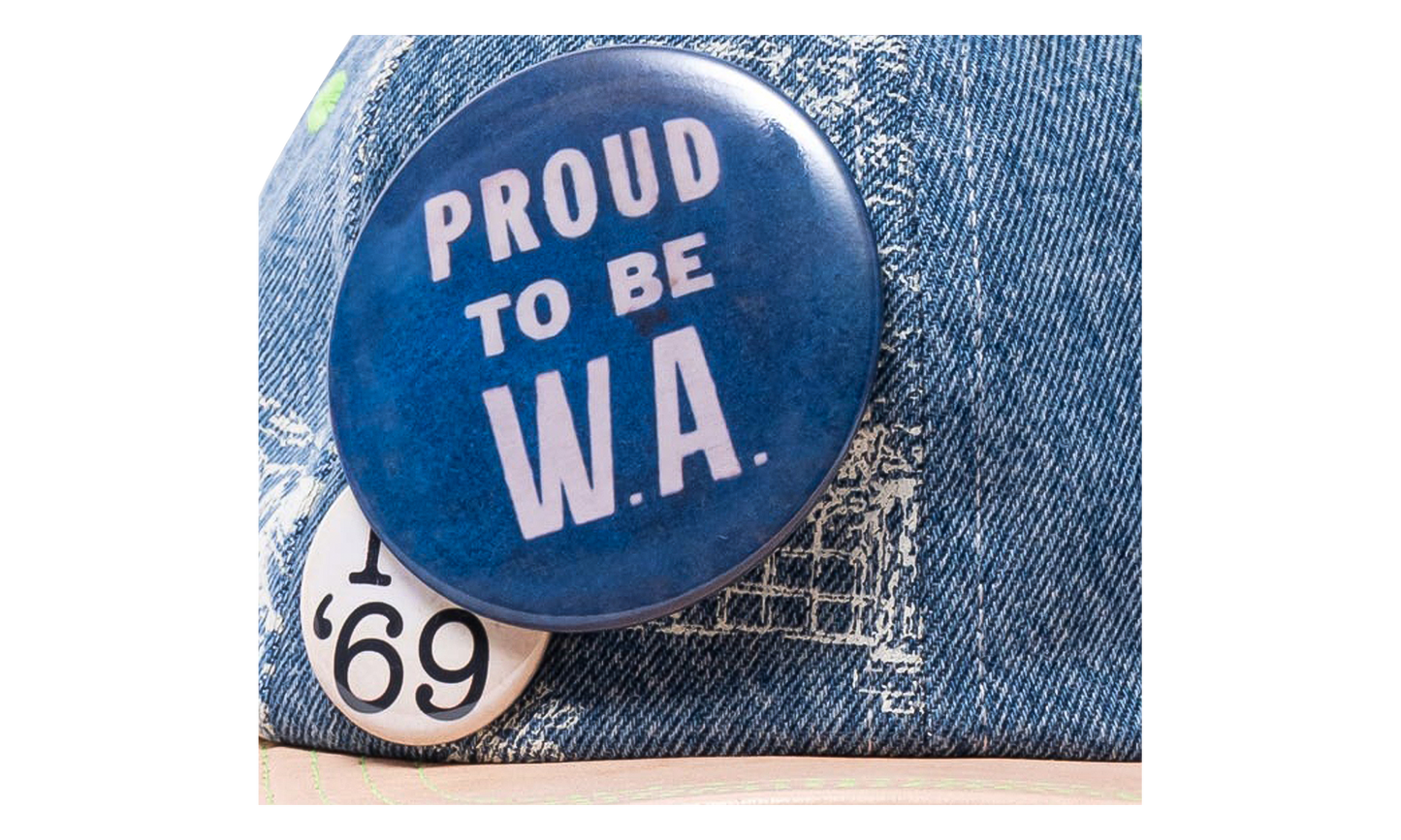 Teresa Reconstructed Hat "Blue" BWA215