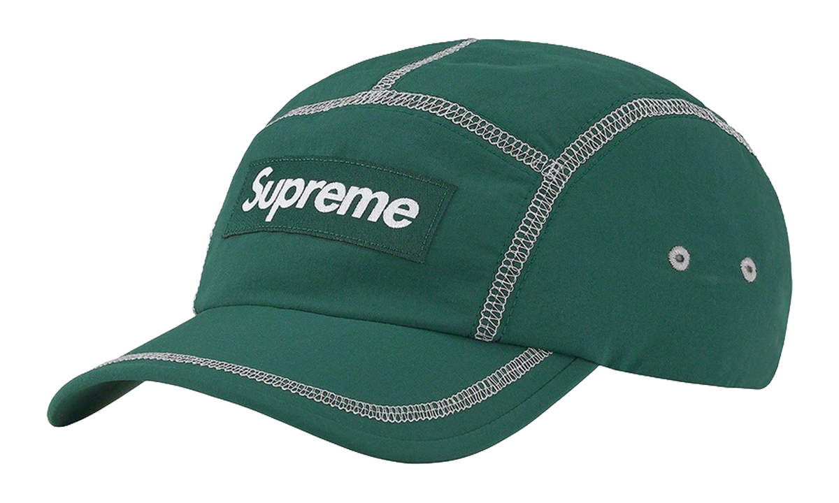 Reflective Stitch Camp Cap "SS23 - Dark Green" SU27847