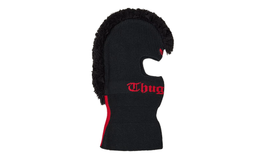 Originals Thug Club Fringed Balaclava "Black" KF0647