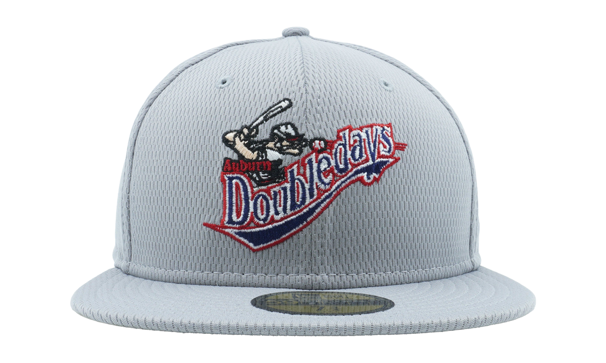 59FIFTY Auburn Doubledays Batting Practice Fitted Hat "Gray" NE737