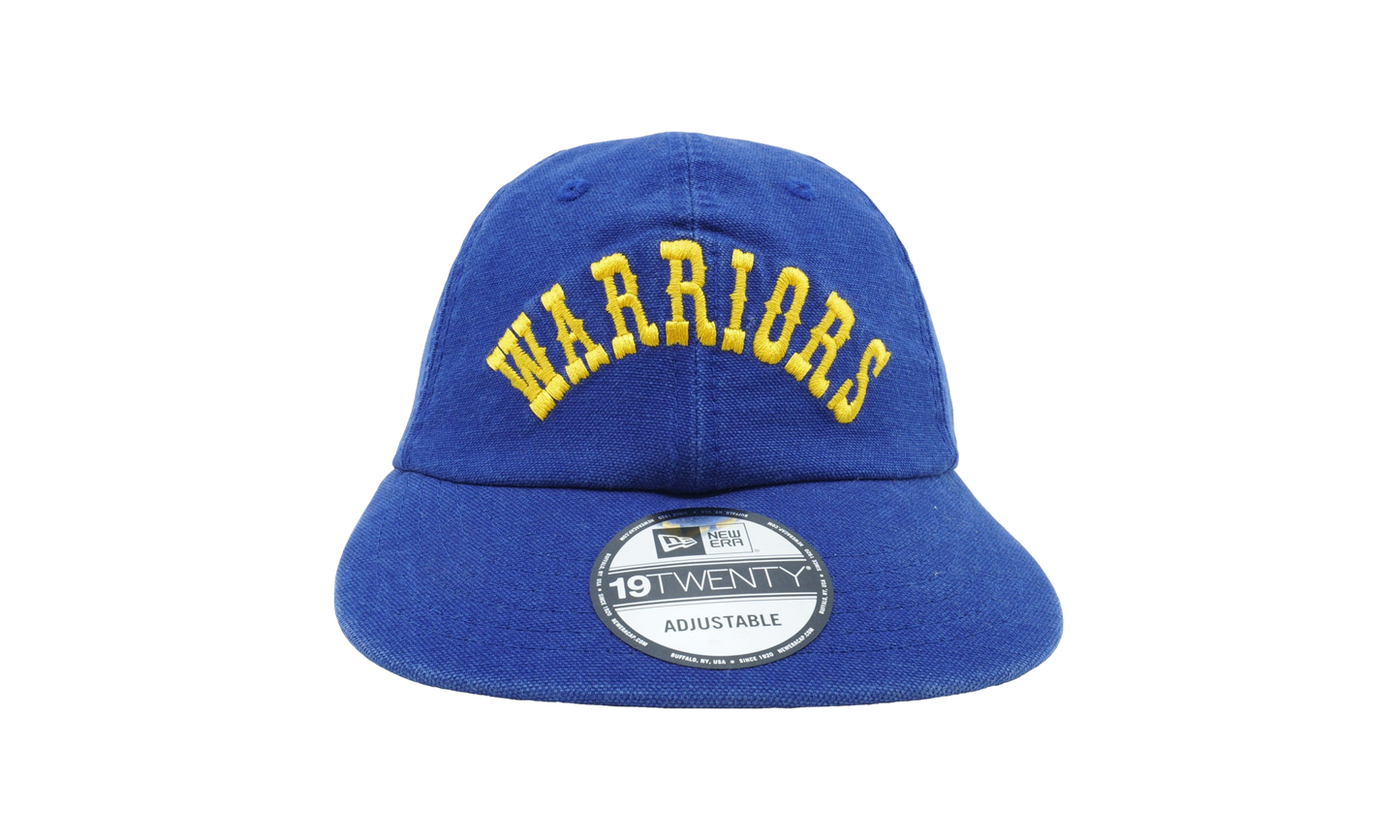 9FIFTY Golden State Warriors Hardwood Classics Night Snapback Hat "Blue / White / Blue - Brim" NE648