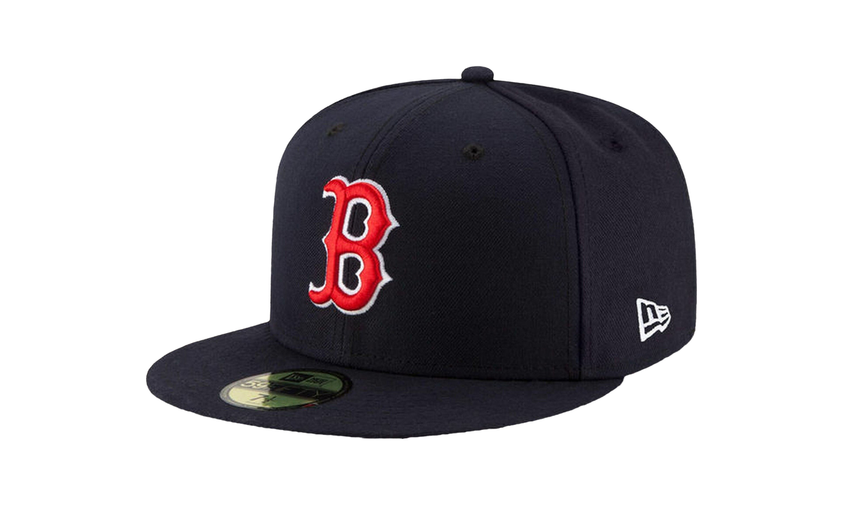 59FIFTY Boston Red Sox On-Field Fitted Hat "Navy / Black - Brim" NE936