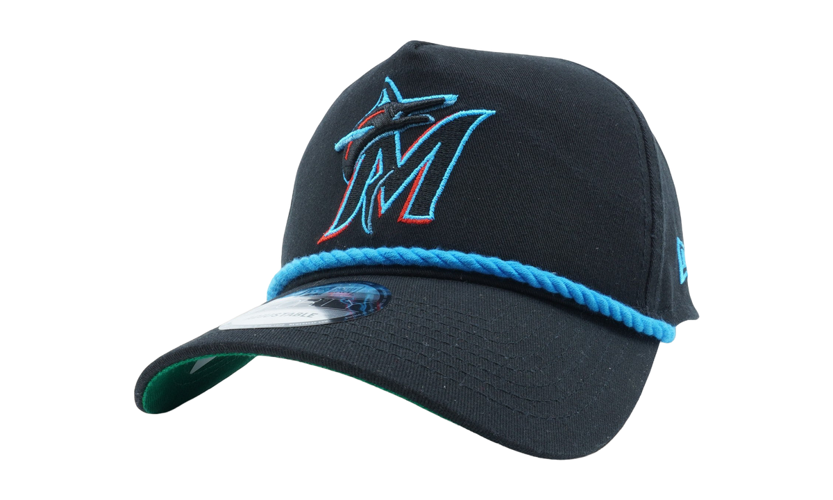 9FORTY Miami Marlins String Snapback Hat "Navy" NE825
