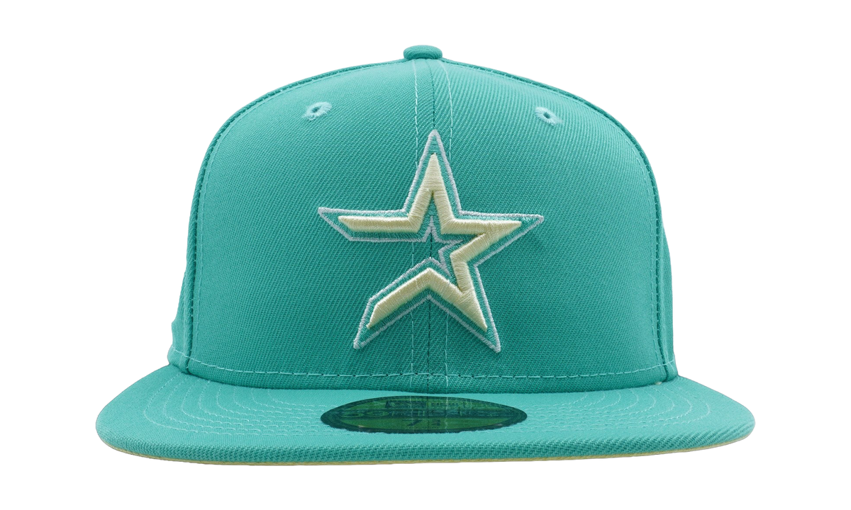 59FIFTY Houston Astros 1945 Years Fitted Hat "Clear Mint / Yellow - Under Brim" NE1079